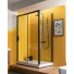 Душевой уголок Aquanet Pleasure AE60-N-130H200U-BT+ AE60-F-90H200U-BT 130х90, прозрачное стекло 225499+233148