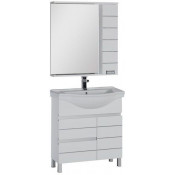 Комплект мебели для ванной Aquanet Доминика 80 с б/к 172411