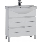 Тумба под раковину Aquanet Доминика 80 170480+00169551