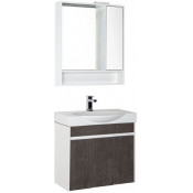 Комплект мебели для ванной Aquanet Коста 76 белый/дуб антик 188420