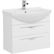 Тумба с раковиной Aquanet Ирвин 75 белый 213265