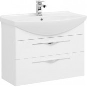 Тумба с раковиной Aquanet Ирвин 85 белый 213266