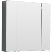 Зеркало-шкаф Aquanet Алвита 90 серый антрацит 240110
