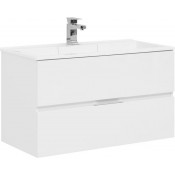 Тумба с раковиной Aquanet Алвита 90 белый 235340+187182 (238367)