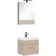 Комплект мебели для ванной Aquanet Нота 50 светлый дуб 231071