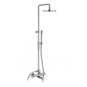 Душевая стойка Paffoni Birillo ZCOL721LIQCR хром