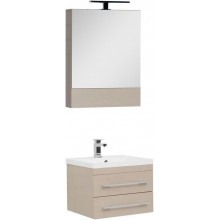 Комплект мебели для ванной Aquanet Нота 58 светлый дуб 230293