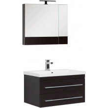 Комплект мебели для ванной Aquanet Нота 75 венге 231061