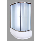 Душевая кабина Deto D 120 S L с LED-подсветкой