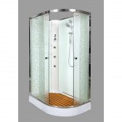 Душевая кабина Deto EM 1511 L N с гидромассажем