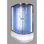 Душевая кабина Deto ЕМ 4512 L N с LED-подсветкой