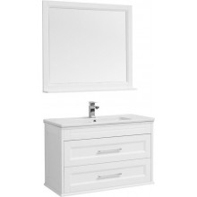 Комплект мебели для ванной Aquanet Бостон М 100 белый 251931