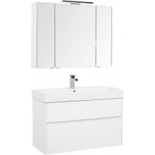 Комплект мебели для ванной Aquanet Бруклин 100 белый 207800