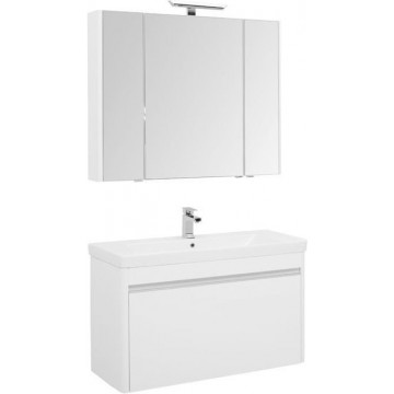 Комплект мебели для ванной Aquanet Вилора 105 белый 203639