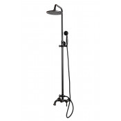 Душевая система Milacio Vitoria MC.101.BBR чёрная бронза