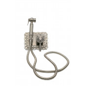 Гигиенический душ Milacio Almeria MC.800.SL скрытого монтажа, серебро