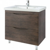 Тумба c раковиной Bellezza Санриса 65 орех