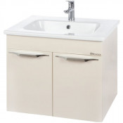 Тумба c раковиной Bellezza Альдо 60 подвесная белая