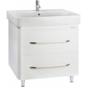 Тумба c раковиной Bellezza Олимпия 80 белая (ПВХ)