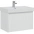Тумба с раковиной Aquanet Nova Lite 75 белый (1 ящик)  242275 + 242338