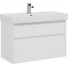 Тумба с раковиной Aquanet Nova Lite 90 белый (2 ящика) 242906+242268