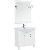 Комплект мебели Aquanet Валенса NEW 85 белый 249607