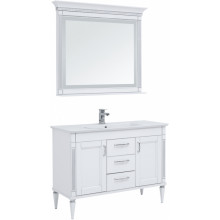 Комплект мебели для ванной Aquanet Селена 120 белый/серебро 233127