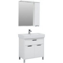 Мебель для ванной Aquanet Гретта 80 New белый (1 ящик, 2 дверцы)  251143