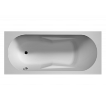 Акриловая ванна Riho Lazy 170 B080001005, 170x75 см, левая