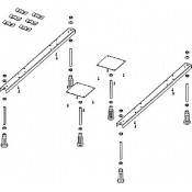 Ножки для акриловой ванны Riho Plus POOTSET07