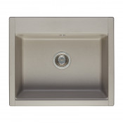 Кухонная мойка Акватон Делия 60 1A715232LD250 серый шелк