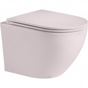 Унитаз подвесной WeltWasser Merzbach 004 MT-PK розовый матовый