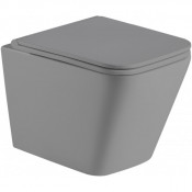 Унитаз подвесной WeltWasser Gelbach 004 MT-GR серый матовый