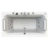 Гидромассаж Радомир Релакс на ванну Хельга 185х100 белый 1-65-1-0-1-044