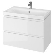 Тумба под раковину Cersanit Moduo 80 белая SB-SZ-MOD-MO80/Wh