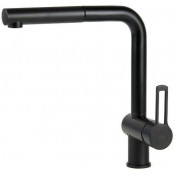 Смеситель для мойки Paffoni Ringo, черный матовый RIN185NO