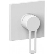 Смеситель для душа Paffoni Ringo, белый матовый RIN010BO/M