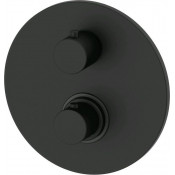 Смеситель для душа Paffoni Light, черный матовый LIG019NO