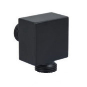 Шланговое подключение для душа Paffoni Level, черный матовый ZACC238NO