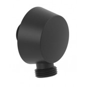 Шланговое подключение для душа Paffoni Lusso, черный матовый ZACC130NO