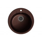 Мойка круглая Ewigstein Elegant R45 48,4x48,4 см, шоколад