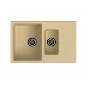 Кухонная мойка Ewigstein Gerd 60KF 78х50 см, бежевый