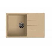 Кухонная прямоугольная мойка Ewigstein Gerd 60F 78х50 см, топаз