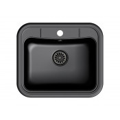 Кухонная мойка Ewigstein Antik 60 60х52 см, антрацит
