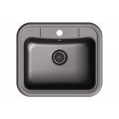 Кухонная мойка Ewigstein Antik 60 60х52 см, черный