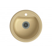 Кухонная мойка Ewigstein Antik R50 52х52 см, бежевый