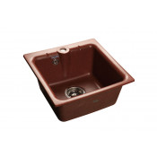 Мойка кухонная GranFest Practik GF-P420 красный марс