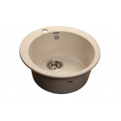 Мойка кухонная GranFest Rondo GF-R480 белый
