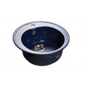 Мойка кухонная GranFest Rondo GF-R510 синий