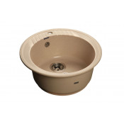 Мойка кухонная GranFest Rondo GF-R520 белый
